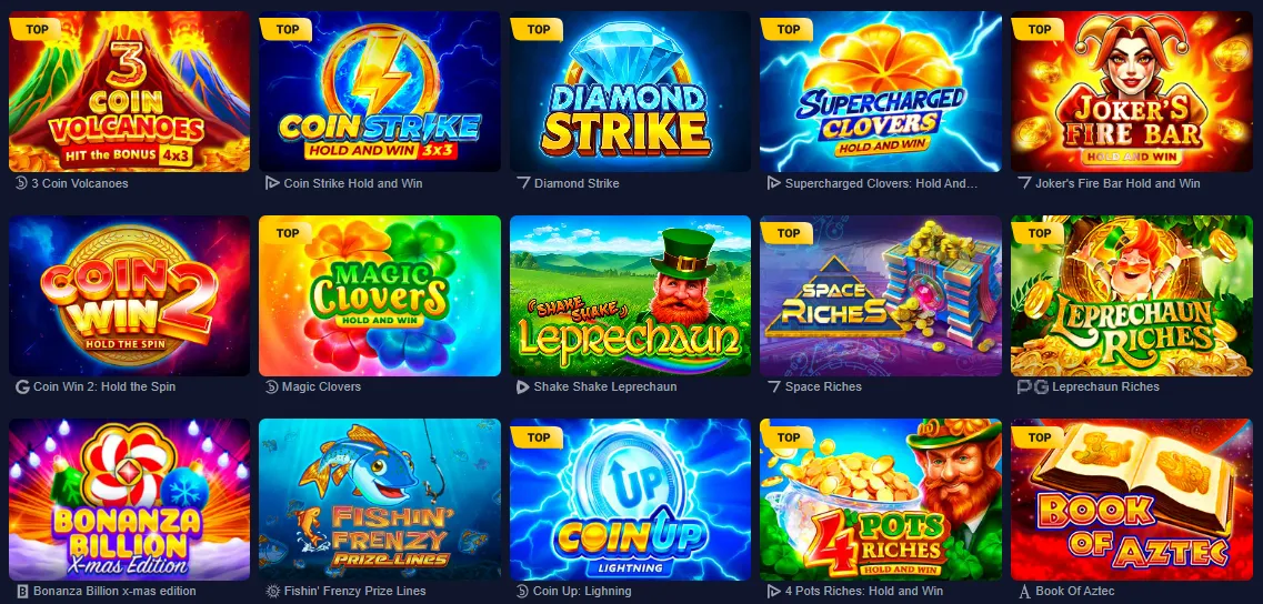 luckyspy casino top games